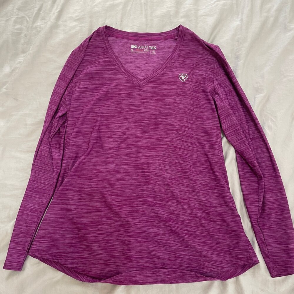 Ariat TEK Riding Shirt Fuchsia